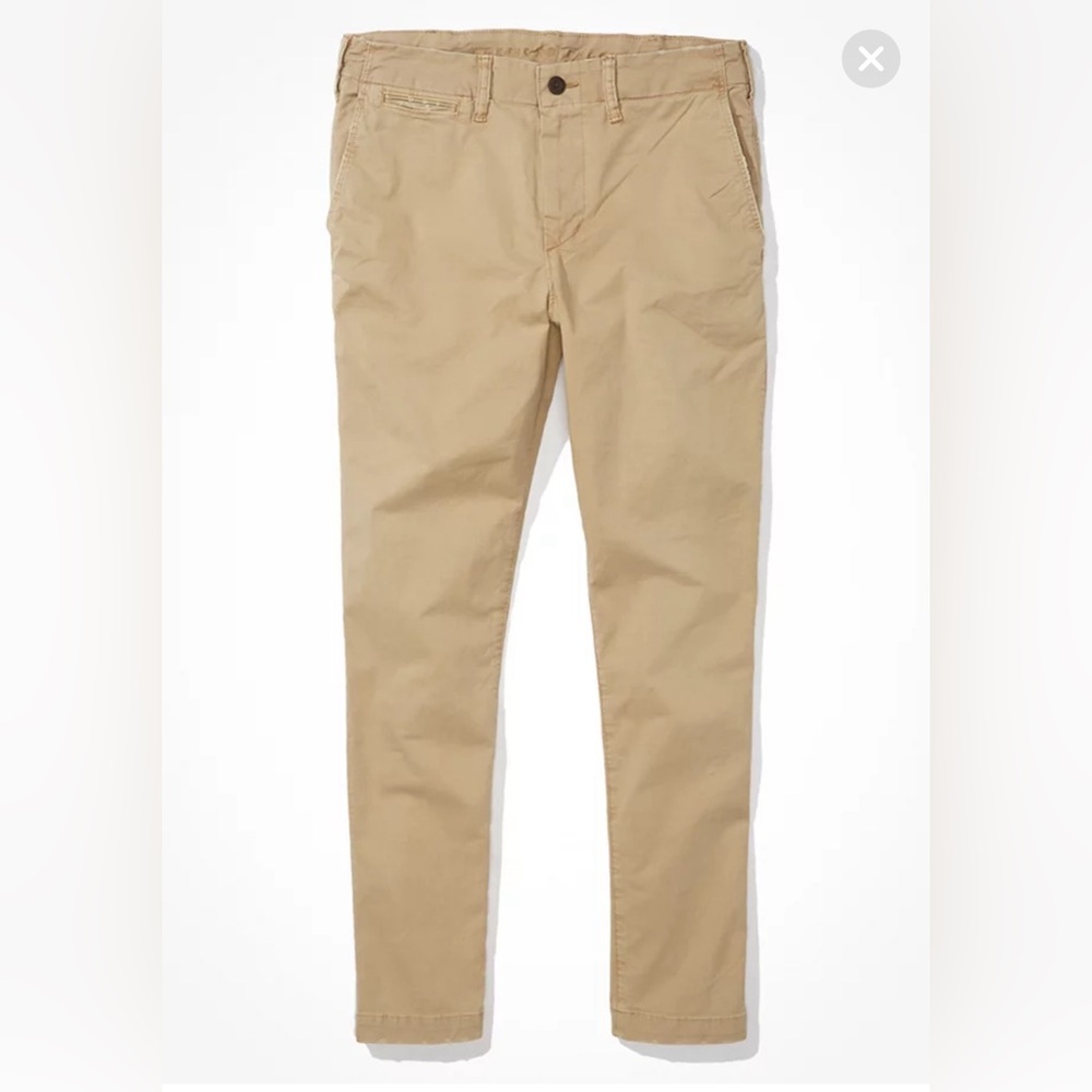 NWT Men’s American Eagle Slim Lived-in Khakis Flex Pants Size 28 x 30